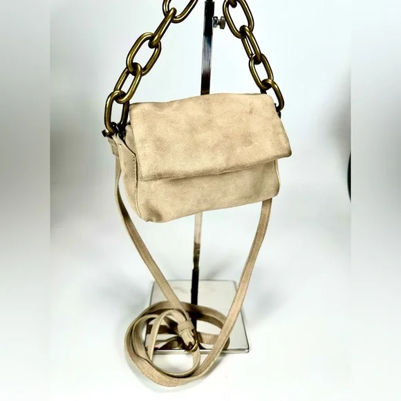 Free People Charlie Chain Leather Crossbody bag - Picture 9 of 14